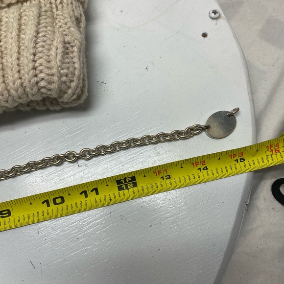 Tiffany & Co. Return to Tiffany Choker Necklace with Pendant 925 Sterling Silver - Picture 6 of 6